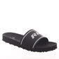 Chinelo Slide Rip Curl Estampa Logo Preto