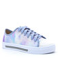Tênis Moleca Tecido Estampa Tie Dye com Palmilha Flow Lilás