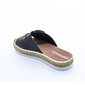Tamanco Moleca Flatform Corda com Fivela Preto e Bege Tamanco Moleca Flatform Corda com Fivela Preto e Bege