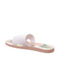 Chinelo Slide Ipanema Way Print Branco e Rosa
