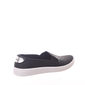 Tênis Moleca Slip-On Cabedal Trabalhado Palminha Flow Preto