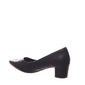 Sapato Scarpin Via Marte Salto Grosso Bico Fino Preto Sapato Scarpin Via Marte Salto Grosso Bico Fino Preto