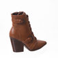 Bota Ankle Boot Ramarim Country Bico Fino Detalhe Fivela Marrom Bota Ankle Boot Ramarim Country Bico Fino Detalhe Fivela Marrom