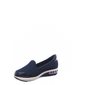 TÊNIS SLIP-ON MODARE ULTRA CONFORTO TELA COM AMORTECEDOR GEL DETALHE VERNIZ  AZUL MARINHO TÊNIS SLIP-ON MODARE ULTRA CONFORTO TELA COM AMORTECEDOR GEL DETALHE VERNIZ  AZUL MARINHO