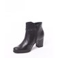 BOTA COMFORTFLEX ANKLE BOOT DETALHE EM PIQUET PRETA