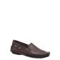 Sapato Mocassim Pegada Couro Marrom