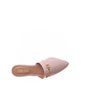 Sapato Mule Sua Cia Bico Fino Verniz Rose