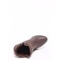 Bota Ankle Boot Mississipi Detalhe Tiras Dourada Marrom Bota Ankle Boot Mississipi Detalhe Tiras Dourada Marrom