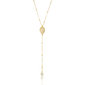 Colar Lariat Folha Colar Lariat Folha