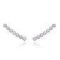 Brinco Virgula Ear Cuff Zirconia