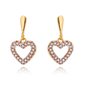 BRINCO CORAÇÃO ZIRCONIAS BRINCO CORAÇÃO ZIRCONIAS