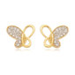 Brinco Borboleta Vazada