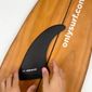 Quilha Longboard / SUP Central Mormaii Full Carbon 7" Quilha Longboard / SUP Central Mormaii Full Carbon 7"