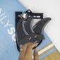 Quilhas Banana Wax Fibra de Carbono FCS2 Large Preto Quilhas Banana Wax Fibra de Carbono FCS2 Large Preto