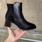 Bota Dakota Cano Curto Salto Baixo Feminino Cor Preto