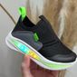 Tênis Klin Flash Led Infantil Cor Preto