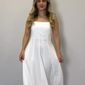 Vestido Bellina Evasê Feminino Cor Off White Vestido Bellina Evasê Feminino Cor Off White