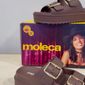 Rasteira Papete Moleca Fivelas Feminino Cor Chocolate
