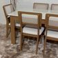 Conjunto Mesa 160x90cm com 6 cadeiras De Telinha Conjunto Mesa 160x90cm com 6 cadeiras De Telinha