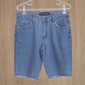 Bermuda Jeans Dlz Denim Slim com Bolso Azul Médio Bermuda Jeans Dlz Denim Slim com Bolso Azul Médio