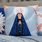 Kit: 4 Capas de Almofada Decorativas Nossa Senhora