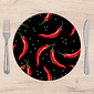 Kit: 4 Capas de SOUSPLAT Redondo Chili - 35x35 Kit: 4 Capas de SOUSPLAT Redondo Chili - 35x35