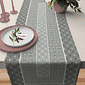 Trilho de Mesa Caminho de Mesa Classic Gray - 50x140cm - Trilho de Mesa Caminho de Mesa Classic Gray - 50x140cm -