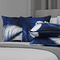 Kit: 4 Capas de Almofada Decorativas Blue Island
