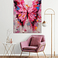 Tela Decorativa Grande Borboleta Rosa Tela Decorativa Grande Borboleta Rosa