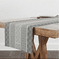 Trilho de Mesa Caminho de Mesa Classic Gray - 50x140cm -   