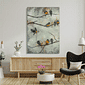 Tela Decorativa Grande Blue Bird Tela Decorativa Grande Blue Bird