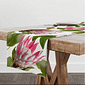 Trilho de Mesa Caminho de Mesa Protea Rosa - 50x140cm -   
