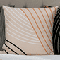 Kit: 4 Capas de Almofada Decorativas Noah Bege Kit: 4 Capas de Almofada Decorativas Noah Bege