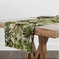 Trilho de Mesa Caminho de Mesa Folhas Tropicais - 50x140cm -