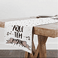 Trilho de Mesa Caminho de Mesa Aqui Tem Amor - 50x140cm - Trilho de Mesa Caminho de Mesa Aqui Tem Amor - 50x140cm -