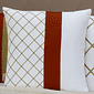 Kit: 4 Capas de Almofada Decorativas Geométricas Glamour Dourado Kit: 4 Capas de Almofada Decorativas Geométricas Glamour Dourado