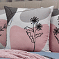 Kit: 4 Capas de Almofada Decorativas Diana Floral