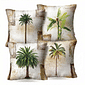 Kit: 4 Capas de Almofada Decorativas Tropical Sand Kit: 4 Capas de Almofada Decorativas Tropical Sand