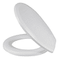 Assento Sanitário Almofadado Plus Branco