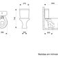 Kit Vaso Sanitário Parati com Caixa Acoplada e Assento Almofadado Branco Logasa Completo