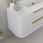 Gabinete Para Banheiro Branco Alice 1 Metro Suspenso Fabribam