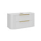 Gabinete Para Banheiro Branco Alice 1 Metro Suspenso Fabribam