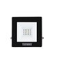 Refletor TR Led 10W Preto Com Luz Verde Refletor TR Led 10W Preto Com Luz Verde
