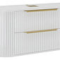 Gabinete Para Banheiro Branco Alice 1 Metro Suspenso Fabribam