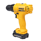 Parafusadeira Furadeira 3/8" DeWalt 12v DCD 700CX2-BR Com 02 Baterias