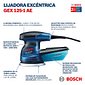 Lixadeira Exentrica Orbital GEX 125-1 220V Lixadeira Exentrica Orbital GEX 125-1 220V