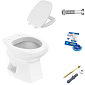 Kit Completo Vaso Sanitário Convencional Thema Branco Incepa