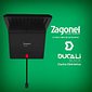 Chuveiro Ducha Eletrônica Ducali Preto 7500W 220V Zagonel