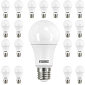 Kit Com 20Pçs Lâmpada Led 9W TKL60 6500K Taschibra