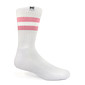 Meia Esportiva Norden Old Style Branco e Rosa Meia Esportiva Norden Old Style Branco e Rosa